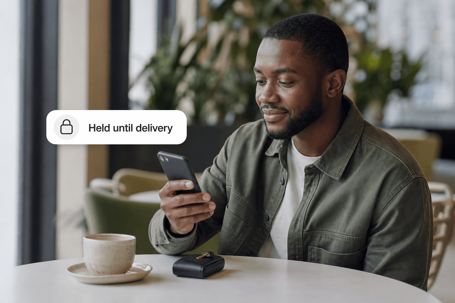 Buyer reviewing a protected Prefrpay checkout